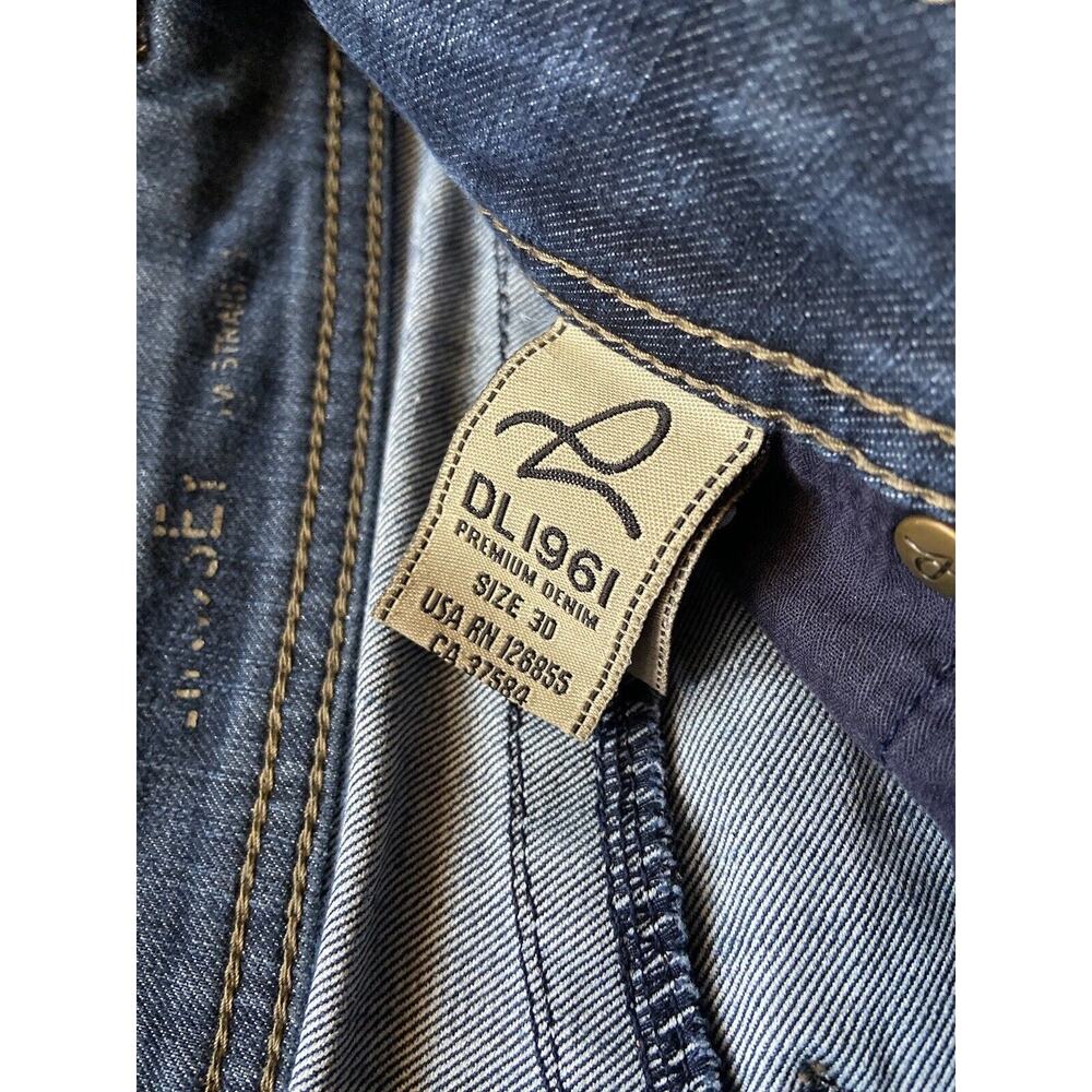 DL1961 Lindsey Slim Straight Denim Jeans sz 30 - Picture 7 of 9